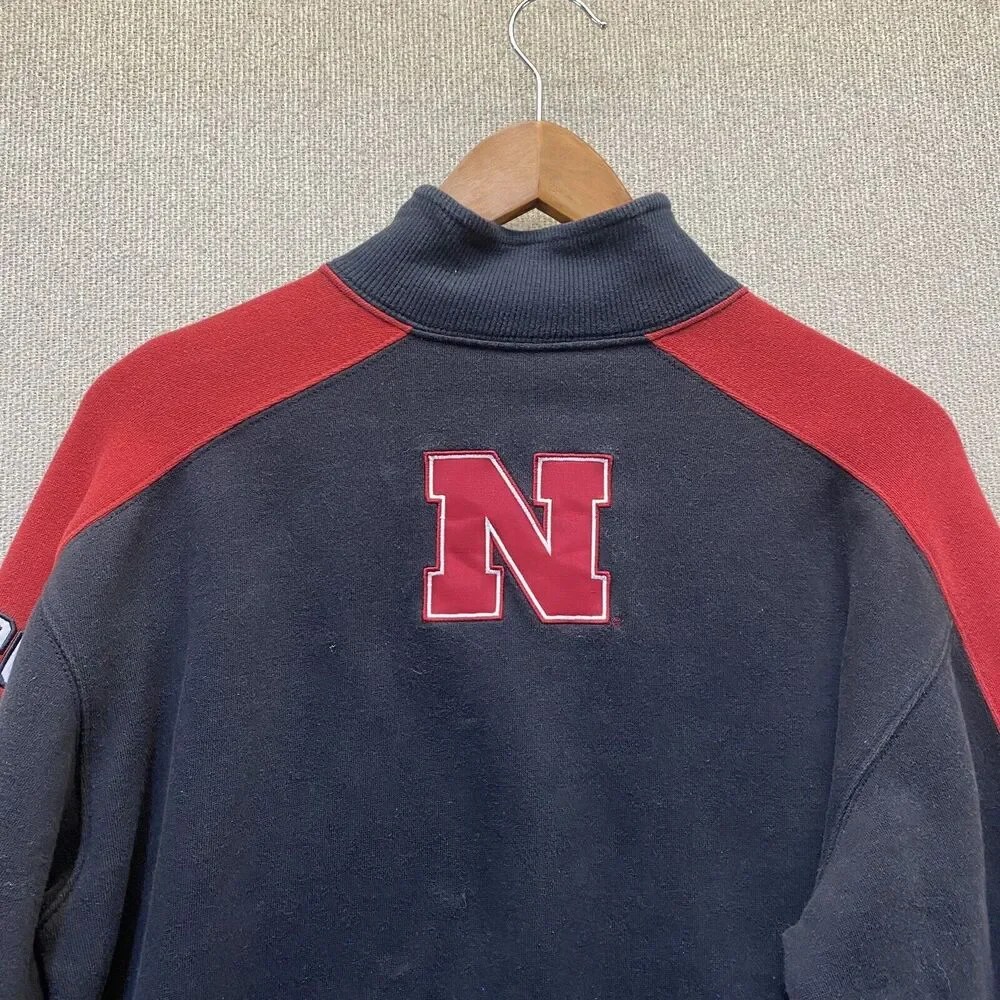 Vintage Nebraska Cornhuskers Jacket Pullover Champion Men's Small
